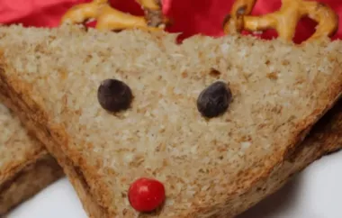 Delicious Reindeer Sandwiches for a Festive Holiday Lunch
