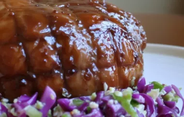 Delicious Roast Pork with a Sweet and Tangy Glaze