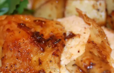 Delicious Roast Sticky Chicken Rotisserie Style Recipe