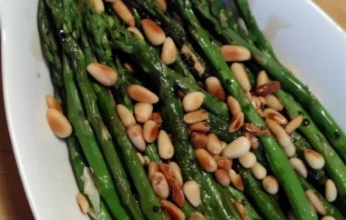 Delicious Roasted Asparagus with Balsamic Vinegar Recipe