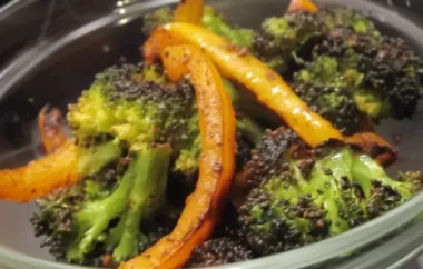 Delicious Roasted Broccoli with Garlic and Parmesan