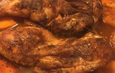 Delicious Roasted Cinnamon Chicken Recipe