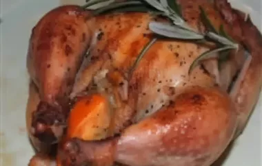 Delicious Rosemary Citrus Cornish Hens Recipe
