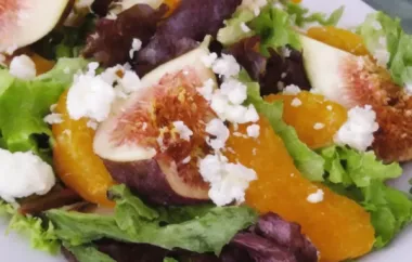 Delicious Salad with a Perfect Balance of Sweet and Savory Flavors