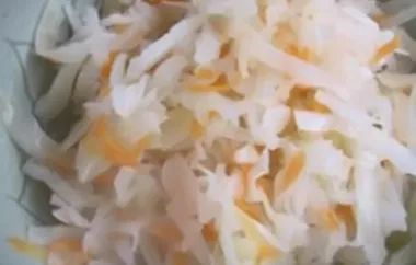 Delicious Sauerkraut Russian-Style Recipe