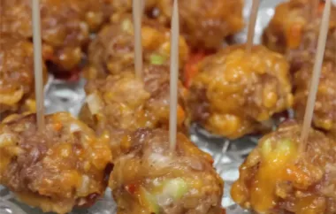 Delicious Sausage and Cheese Balls Recipe