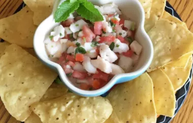 Delicious Scallop Ceviche de Gallo Recipe