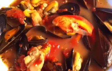 Delicious Seafood Cioppino Recipe