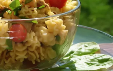 Delicious Sesame Chicken Pasta Salad Recipe