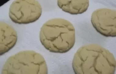 Delicious Shaped Vanilla Cookies Recipe