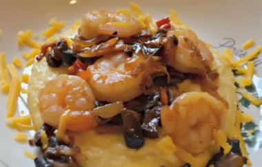 Delicious Shrimp and Cheesy Grits with Bacon Recipe