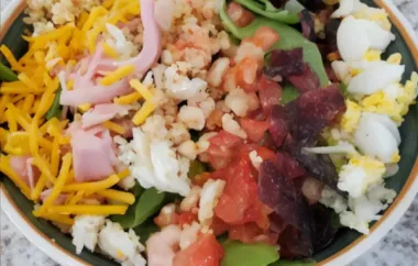 Delicious Shrimp Cobb Salad Recipe