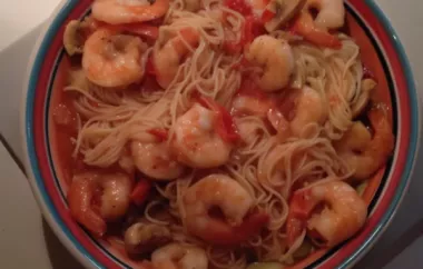 Delicious Shrimp Scampi with Angel Hair Pasta Recipe