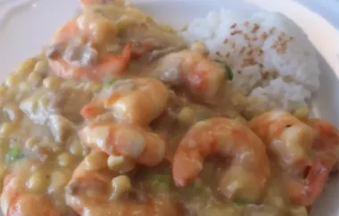 Delicious Shrimp with Lobster Sauce