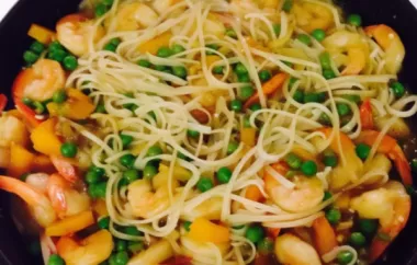 Delicious Singapore Noodle Curry Shrimp Recipe