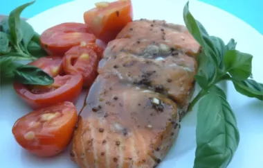 Delicious Skrie Salmon with Lemon Herb Butter