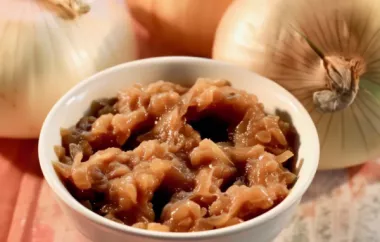 Delicious Slow Cooker Caramelized Onions