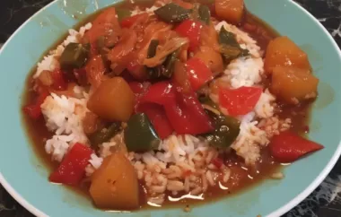 Delicious Slow Cooker Sweet and Sour Chicken Recipe
