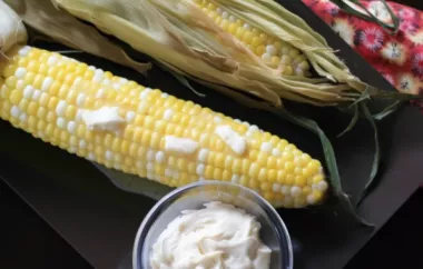 Delicious Smoked Corn on the Cob with a Whiskey Twist
