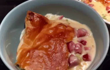 Delicious Smoked Sausage Pot Pie Recipe
