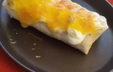 Delicious Smothered Burritos