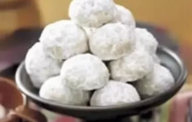 Delicious Snowballs Recipe for Winter Delights