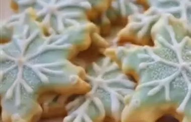 Delicious Snowflake Cookies Recipe