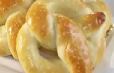 Delicious Soft Homemade Pretzels for a Perfect Snack