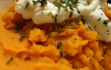 Delicious Southern-style Mashed Sweet Potatoes Recipe