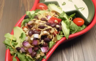 Delicious Southwest Layered Salad Recipe