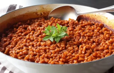 Delicious Spanish Farro Recipe