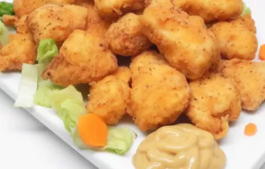 Delicious Spicy Extra Crispy Fried Popcorn Chicken Recipe