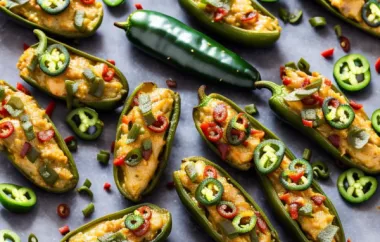 Delicious Spicy Jalapeno Poppers