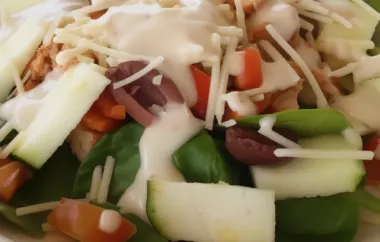 Delicious Spinach and Chicken Salad Recipe