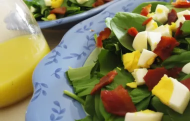Delicious Spinach Salad with Bacon, Avocado, and Feta Cheese