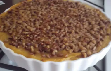 Delicious Squash Casserole with a Crunchy Pecan Topping Recipe