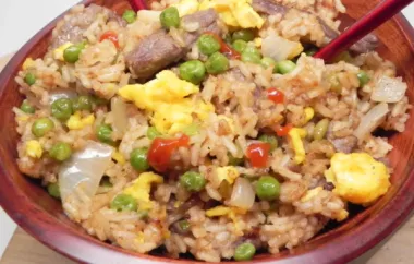 Delicious Steak Fried Rice