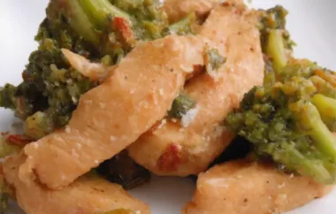 Delicious Stir Fry Chicken and Broccoli Recipe