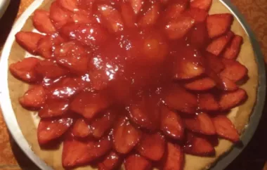 Delicious Strawberry Cheese Pie Recipe