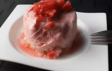 Delicious Strawberry Semifreddo Recipe