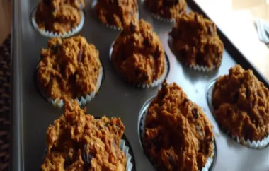 Delicious Sugar-Free Whole Wheat Pumpkin Bran Muffins with Raisins
