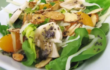 Delicious Sugar-Toasted Almond Spinach Salad Recipe