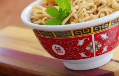 Delicious sweet and savory ramen noodles to satisfy your cravings