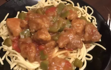 Delicious Sweet and Sour Pork Recipe