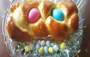 Delicious Sweet Braided Easter Bread Recipe