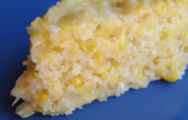 Delicious Sweet Corn Cake Recipe