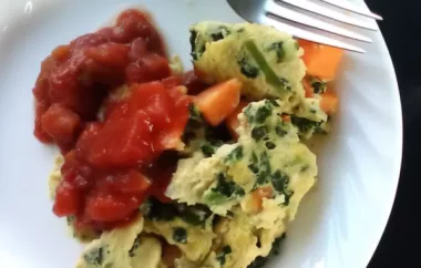 Delicious Sweet Potato and Kale Scrambled Eggs Recipe