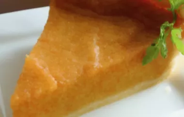 Delicious Sweet Potato Pie Recipe
