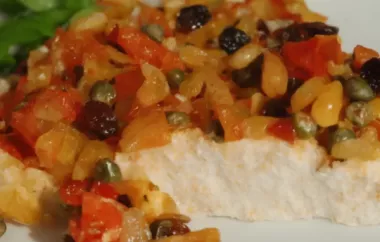 Delicious Swordfish Recipe with Mediterranean Flavors