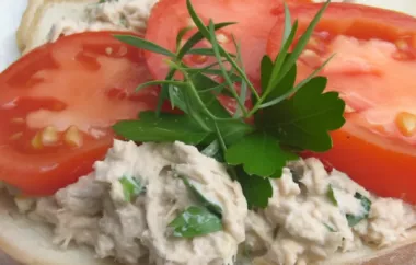 Delicious Tarragon Tuna Salad
